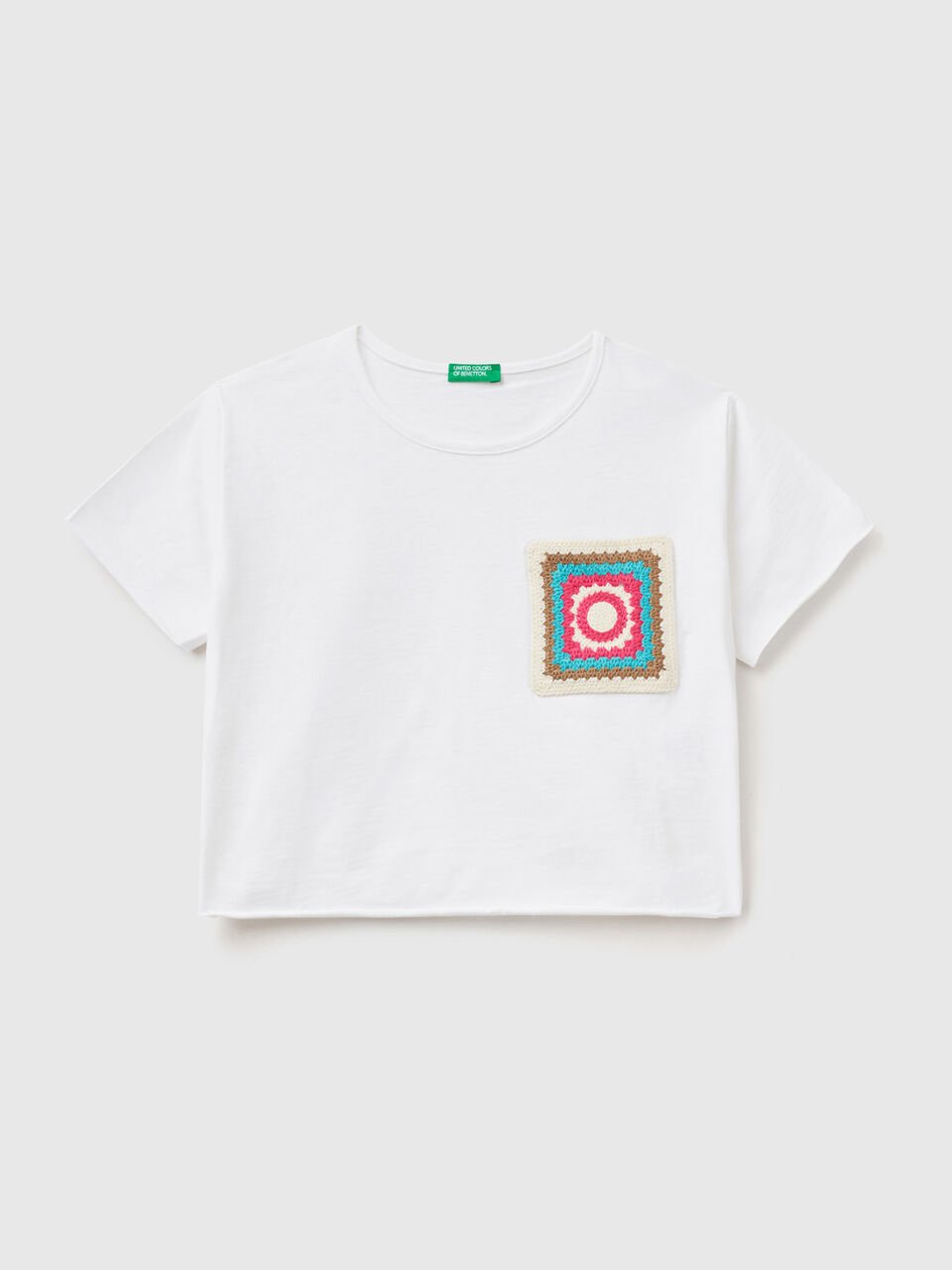 (image for) Comperare T-shirt con taschino crochet